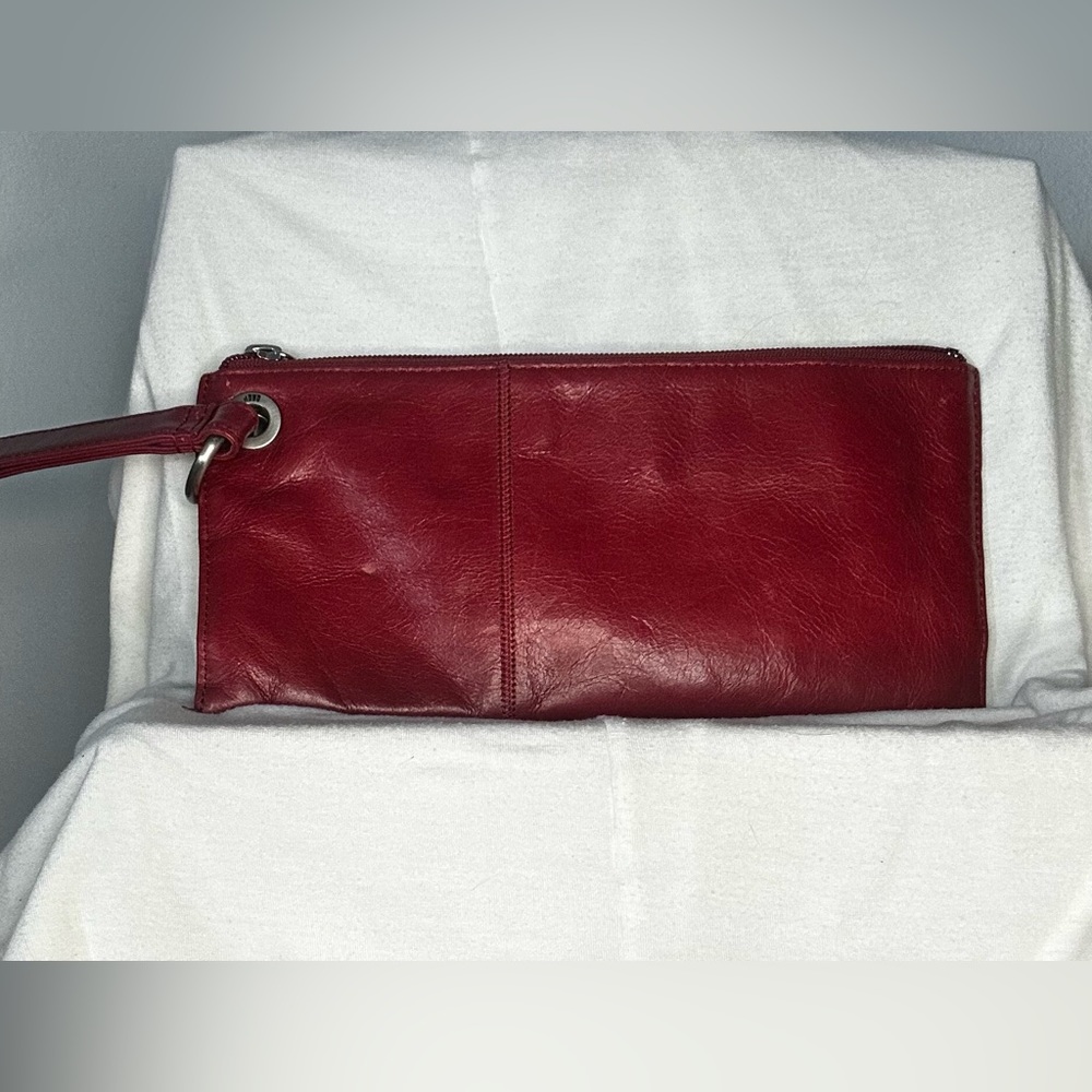 Beautiful red Hobo wallet